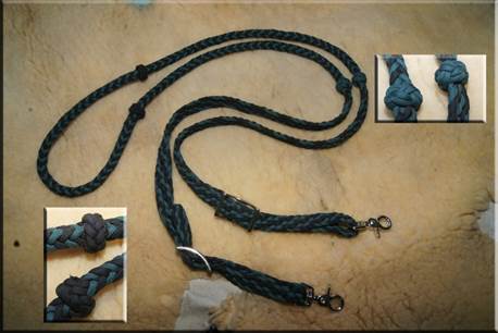 BraidedCordRacingReins